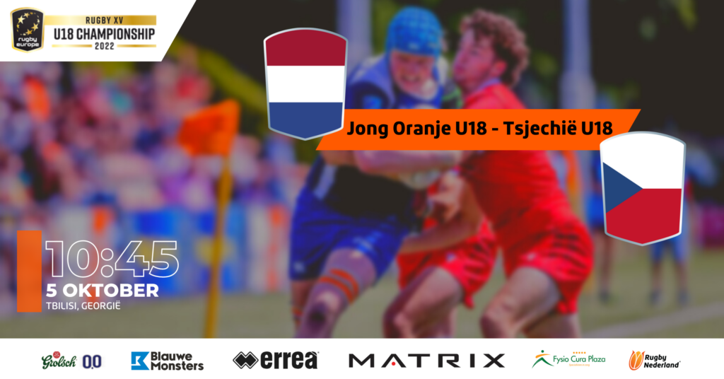 naar Jong Oranje U18 vs Tsjechië U18