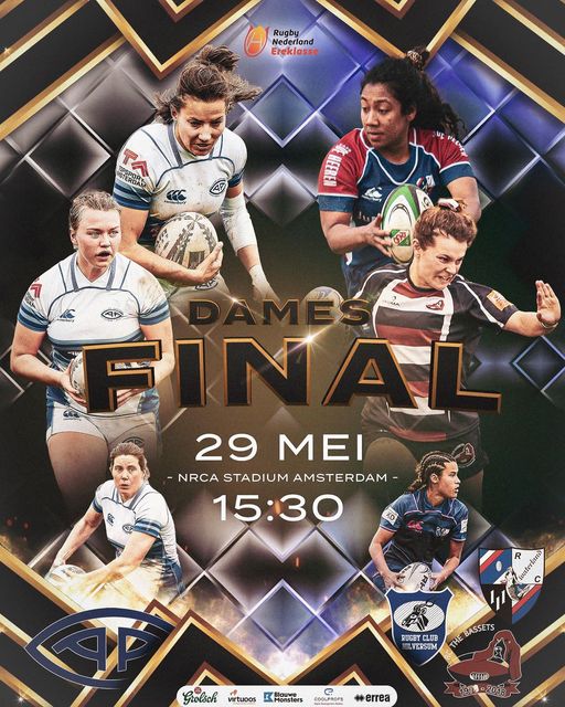 naar Ereklasse finale dames AAC VS Blue Waves/Bassets
