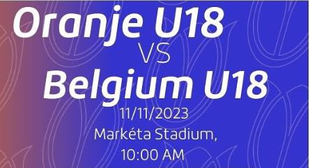 naar Belgie vs Nederland U18 Championship 2023