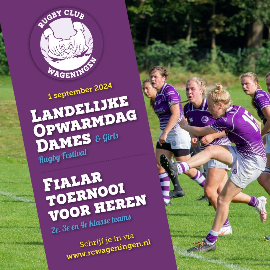 naar landelijke opwarmdag dames en girls rugby festival
