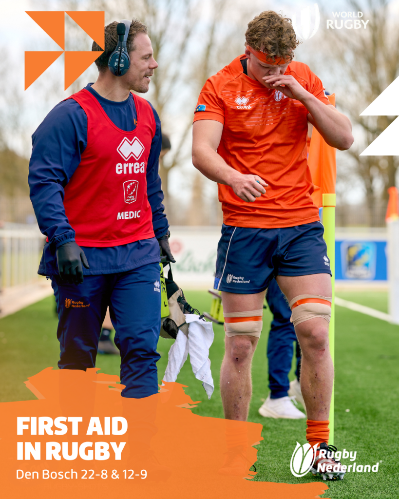 naar First Aid in Rugby in Den Bosch